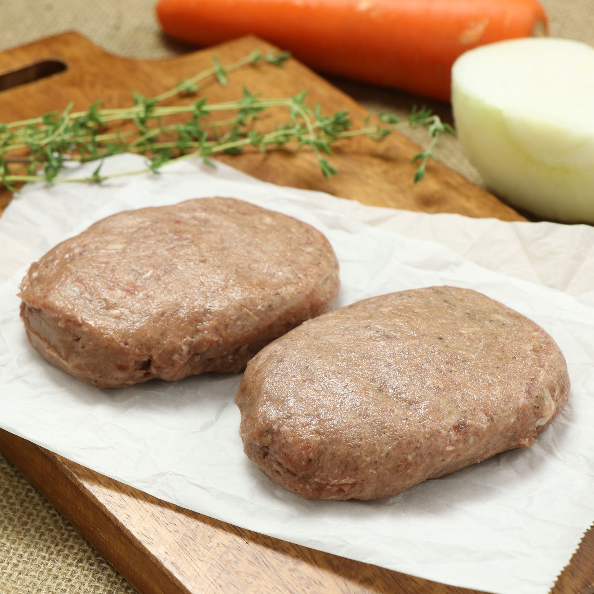 グラスフェッドビーフ 牧草牛100% 生ハンバーグステーキ 150g×2個