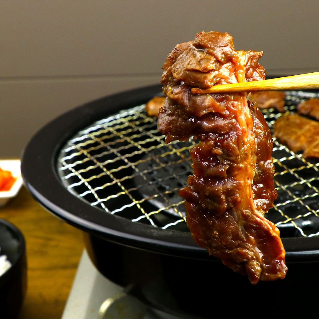 タレ漬け 牛 ハラミ 焼肉用 スライス 200g