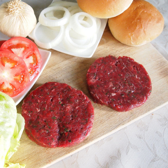ラクダ肉バーガーパティ