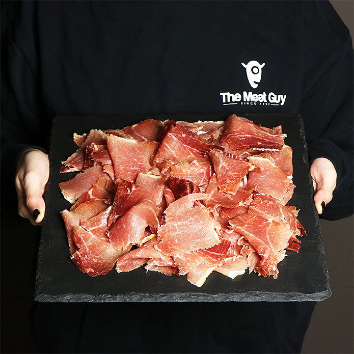 スペイン産 ミニ・ハモン 生ハム 1kg 台座・ナイフ付き(冷蔵発送)