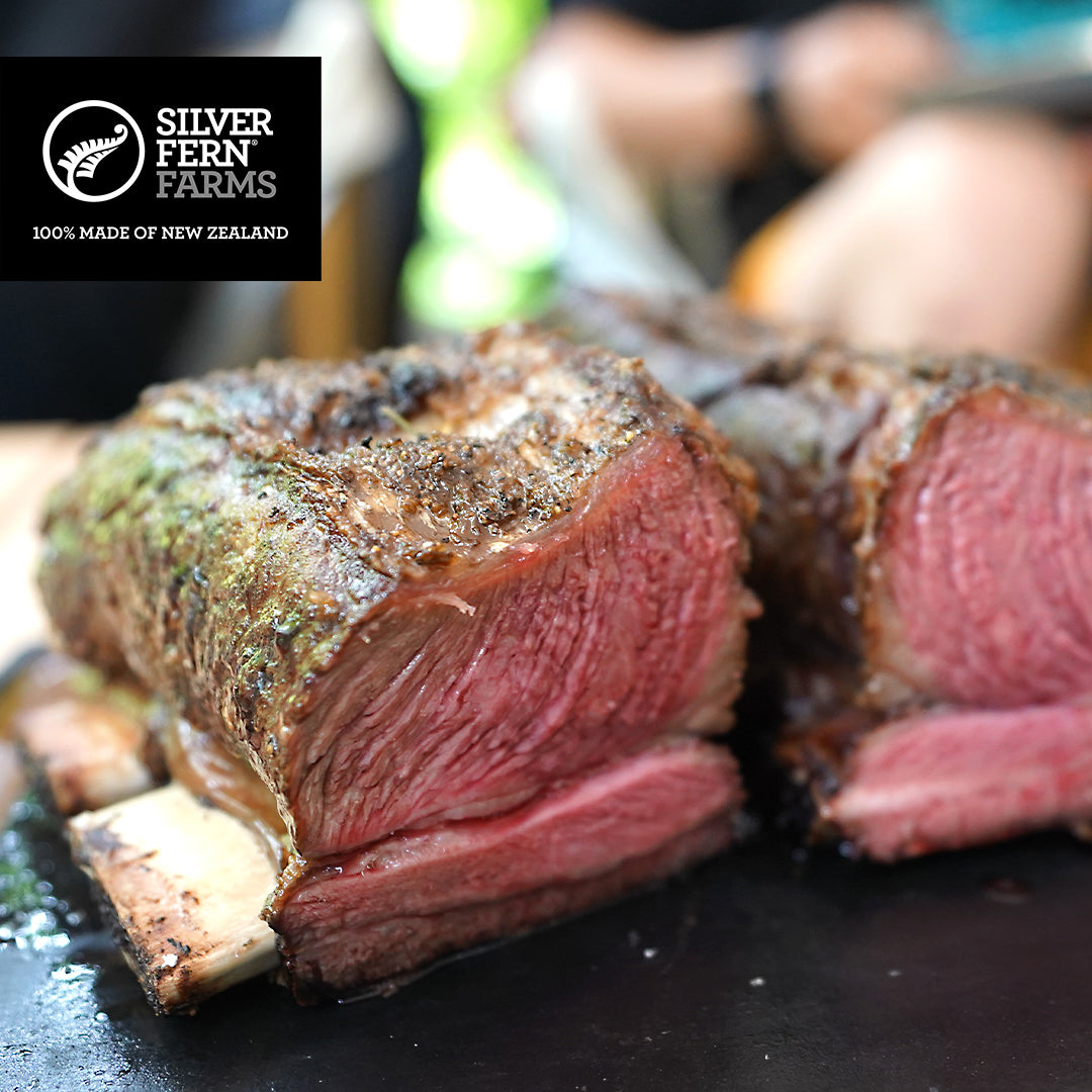 NZリザーヴ グラスフェッドビーフ 骨付きカルビ (ショートリブ) ブロック 1.2kg