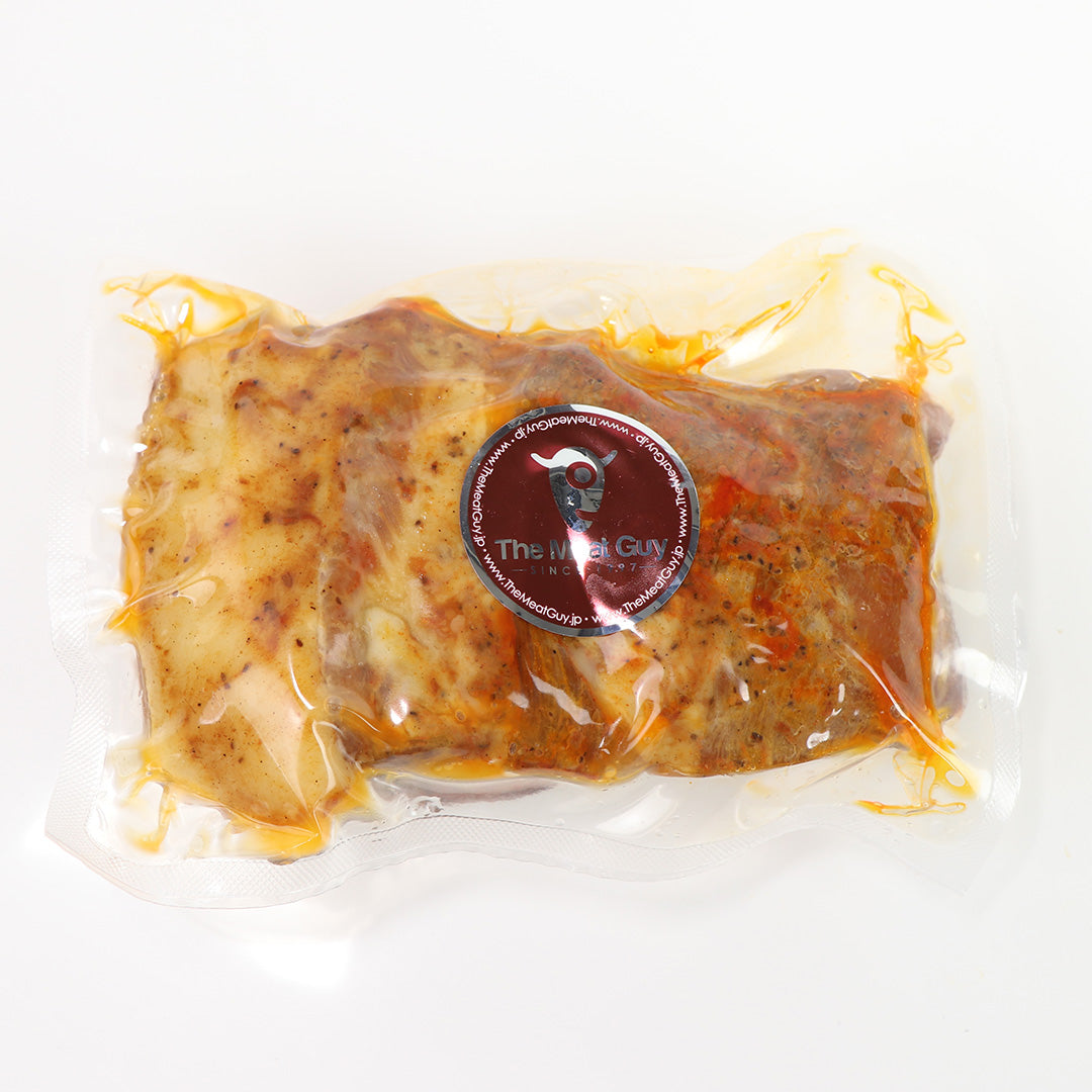 BBQプルドポーク 500g オリジナルスパイス味付け済 BBQソース付き 加熱調理済