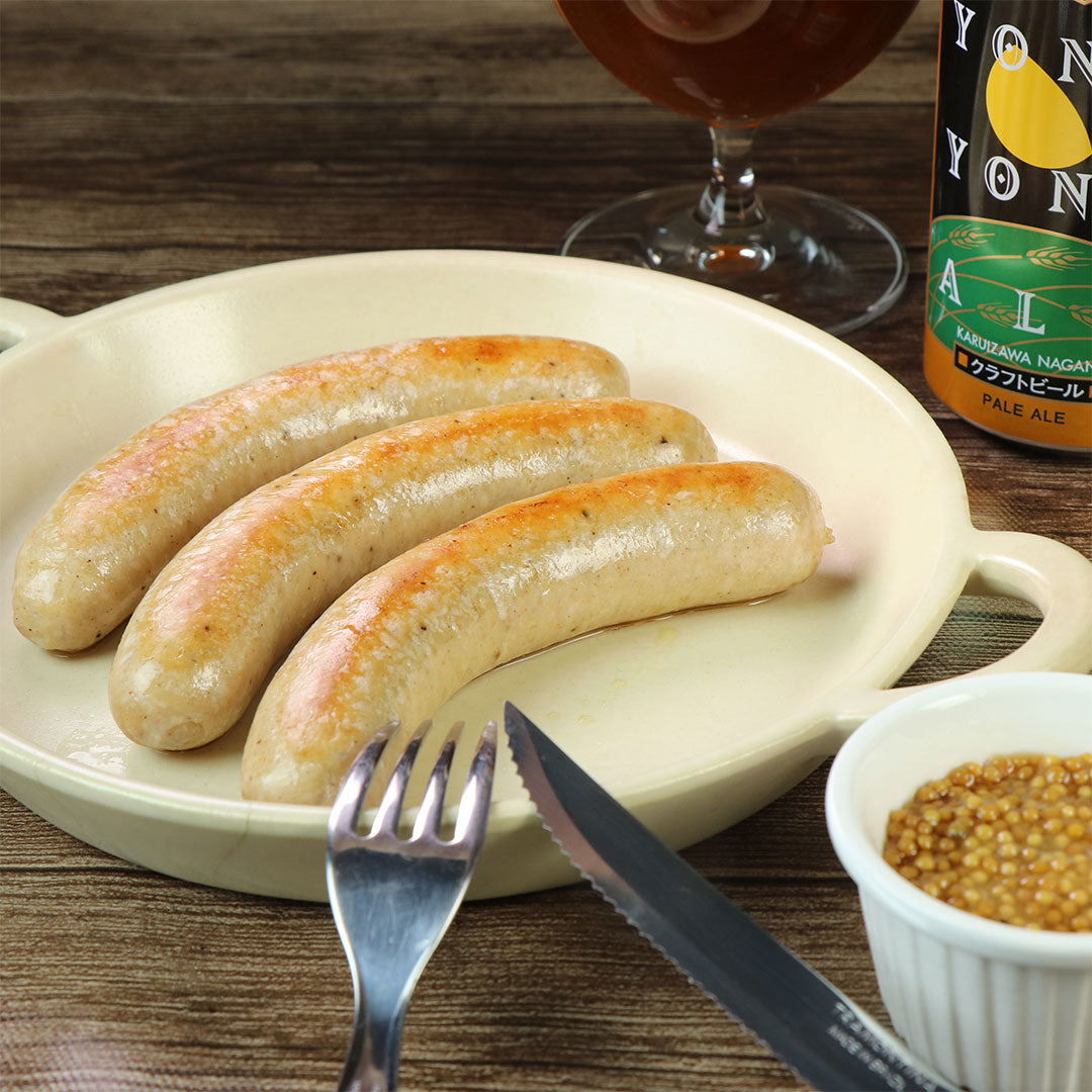 よなよなエールを使った生ソーセージ（ビール風味） 3本