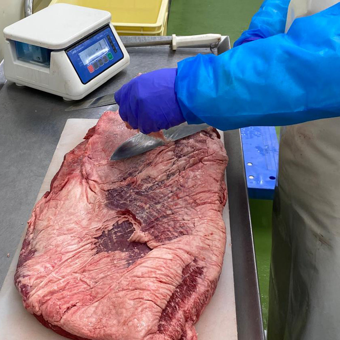 加熱調理済 BBQグリルビーフブリスケット 450g オリジナルスパイス味付け済 BBQソース付き