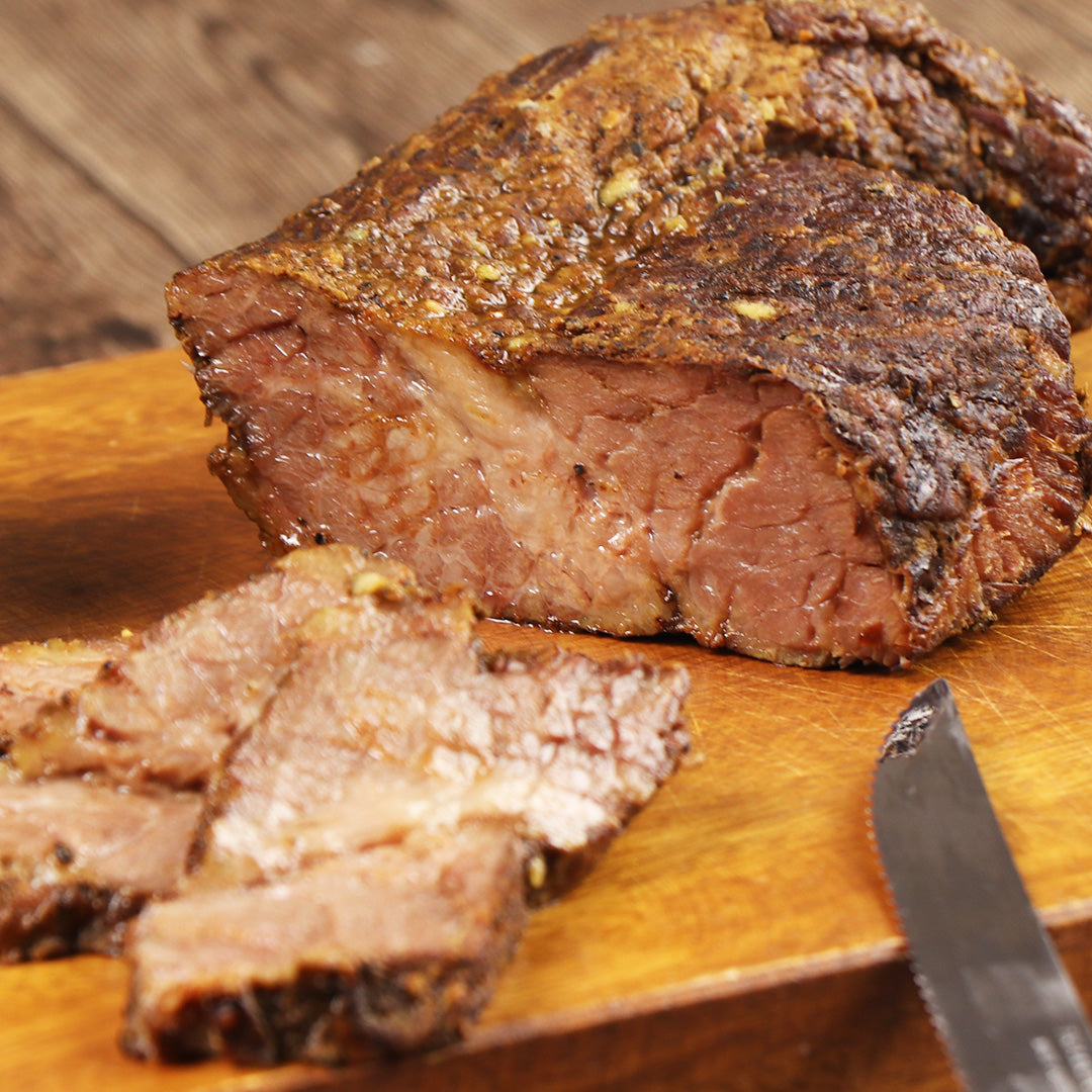 加熱調理済 BBQグリルビーフブリスケット 450g オリジナルスパイス味付け済 BBQソース付き