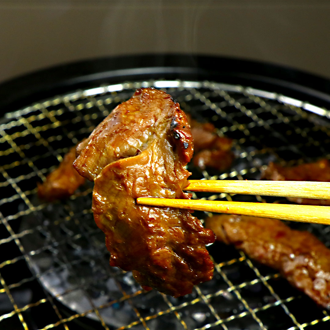タレ漬け 牛 ハラミ 焼肉用 スライス 200g
