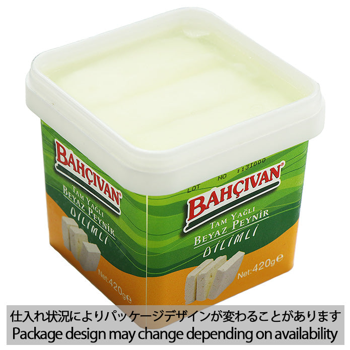 【※賞味期限2026/06/23までのためセール！日付指定不可】トルコ産 ホワイトチーズ スライス (ベヤズ・ペイニル) 420g