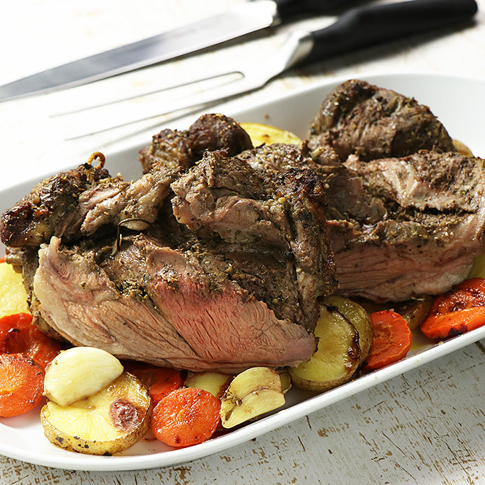 ラムショルダー 骨なし ブロック 1kg (仔羊肩肉のかたまり)