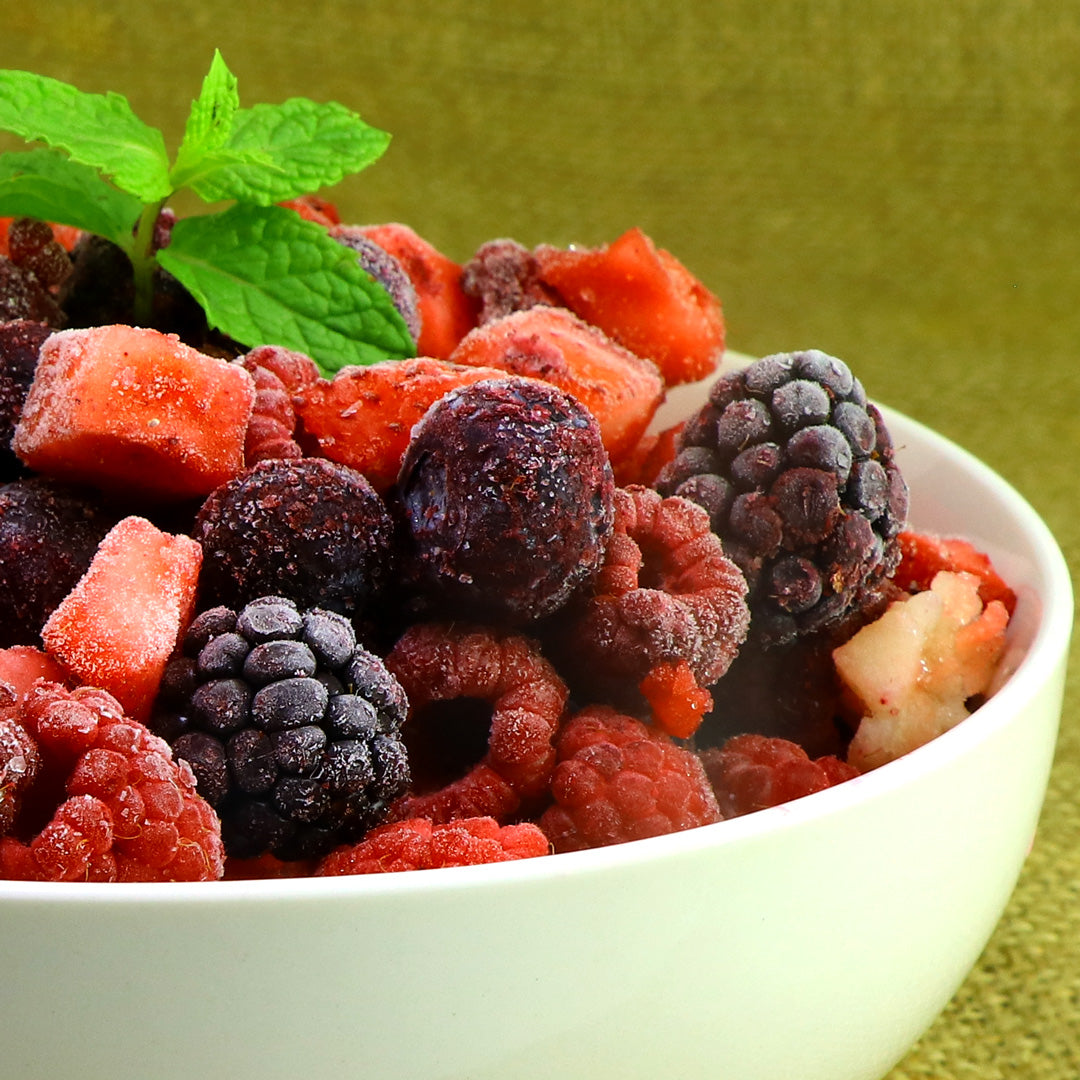 ミックスベリー4種 (ダイスストロベリー・ブラックベリー・ラズベリー・ブルーベリー)