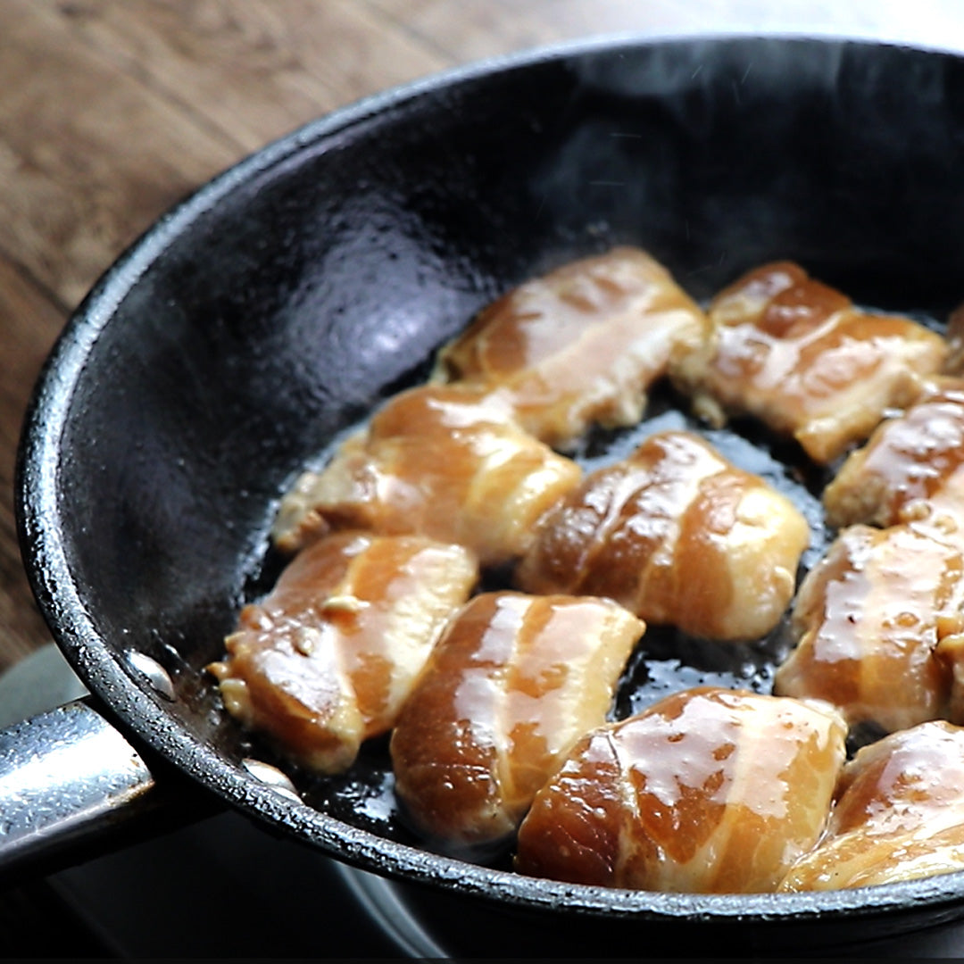 【BBQ風麹漬け】豚バラスライス220g 未加熱 ハナマルキ（株）コラボレーション商品