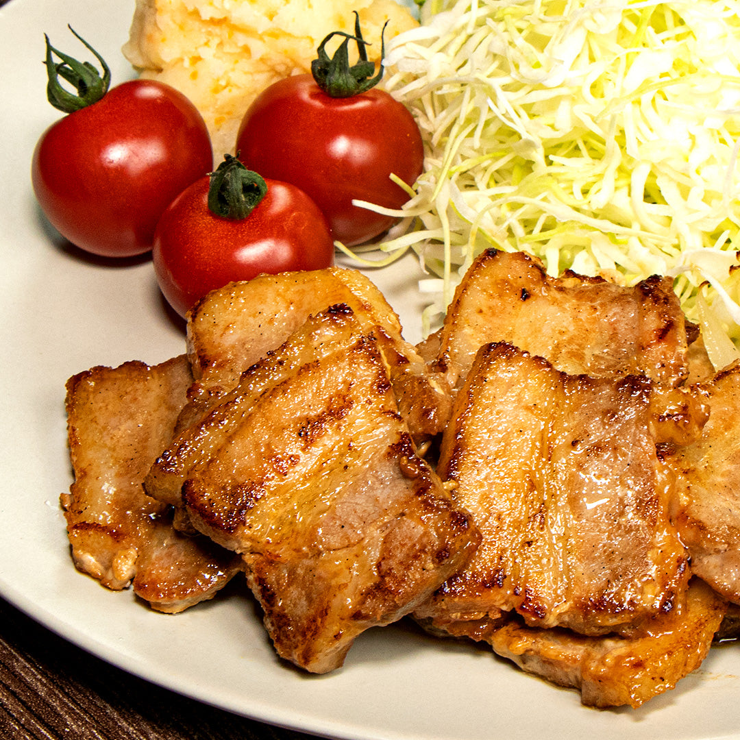 【BBQ風麹漬け】豚バラスライス220g 未加熱 ハナマルキ（株）コラボレーション商品