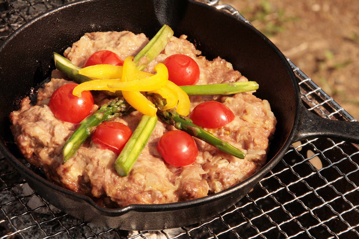 スキレットで作る簡単レシピ