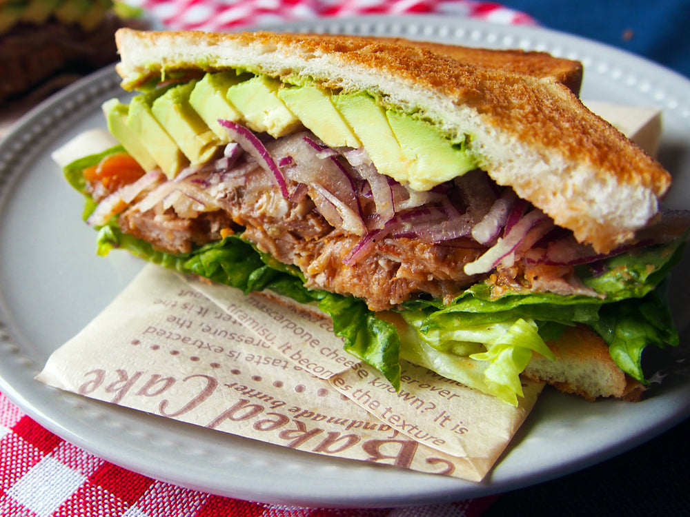Pulled pork sandwich
