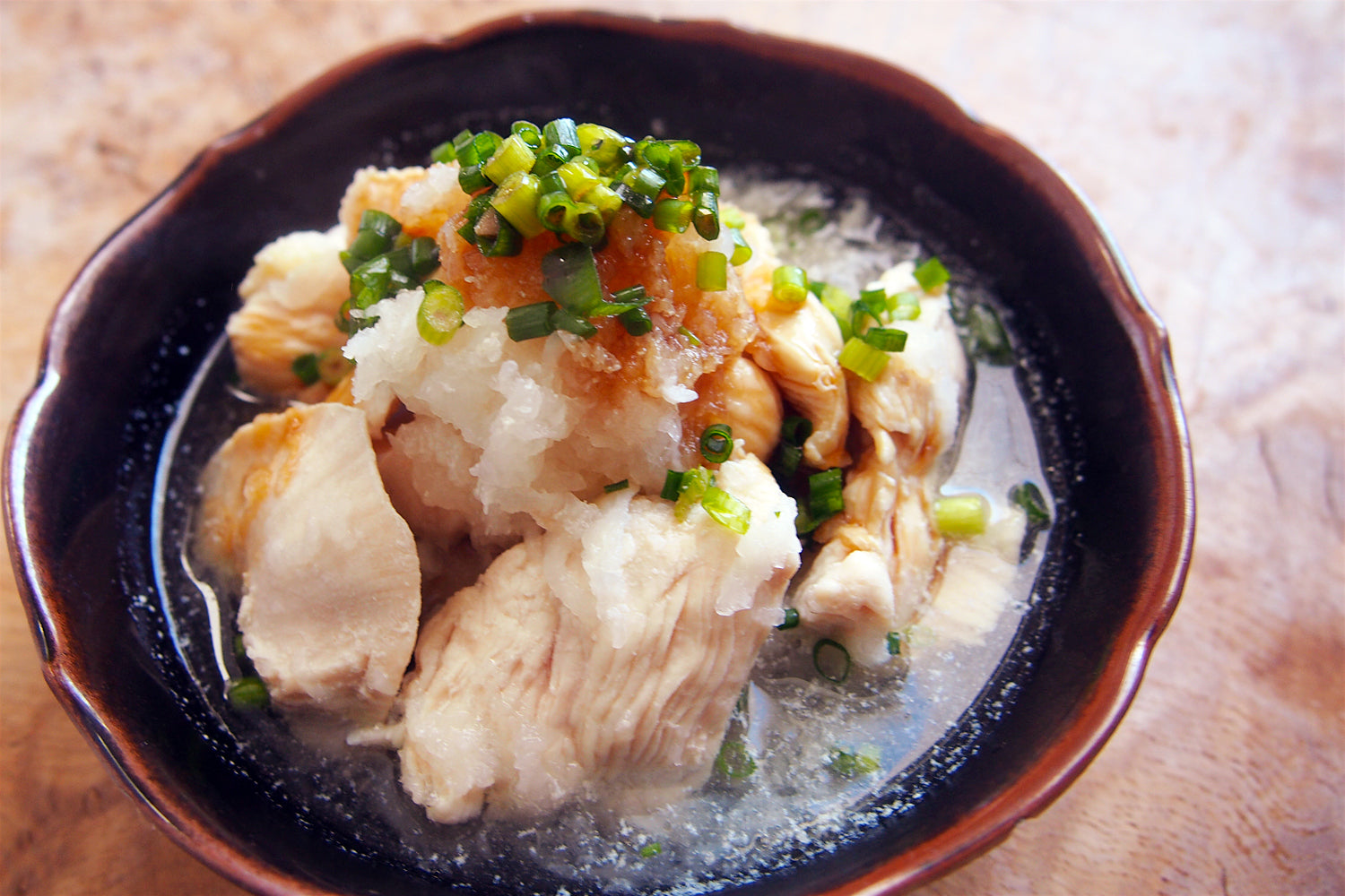 鶏むね肉のみぞれ煮