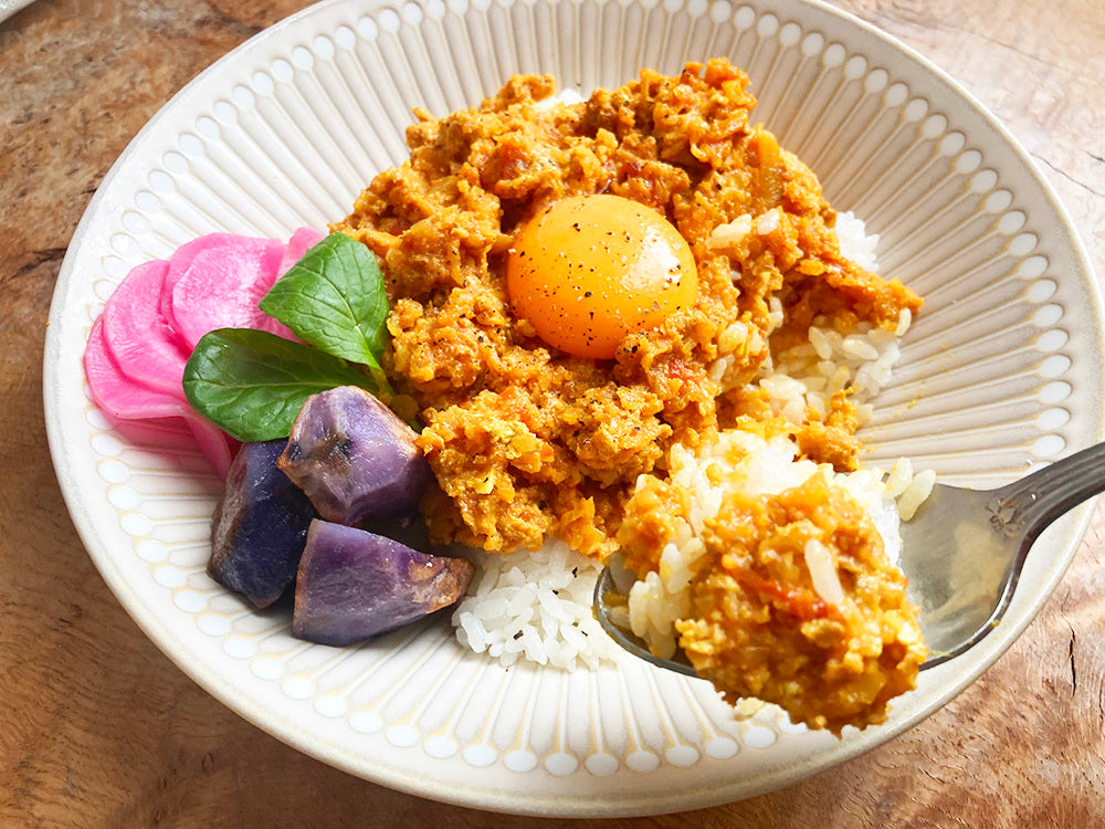 専門店の味！燻製キーマカレー