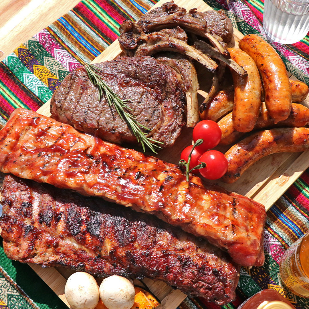 (送料無料)わいわい盛り上がる！フレンズBBQセット 5人前 2.36kg