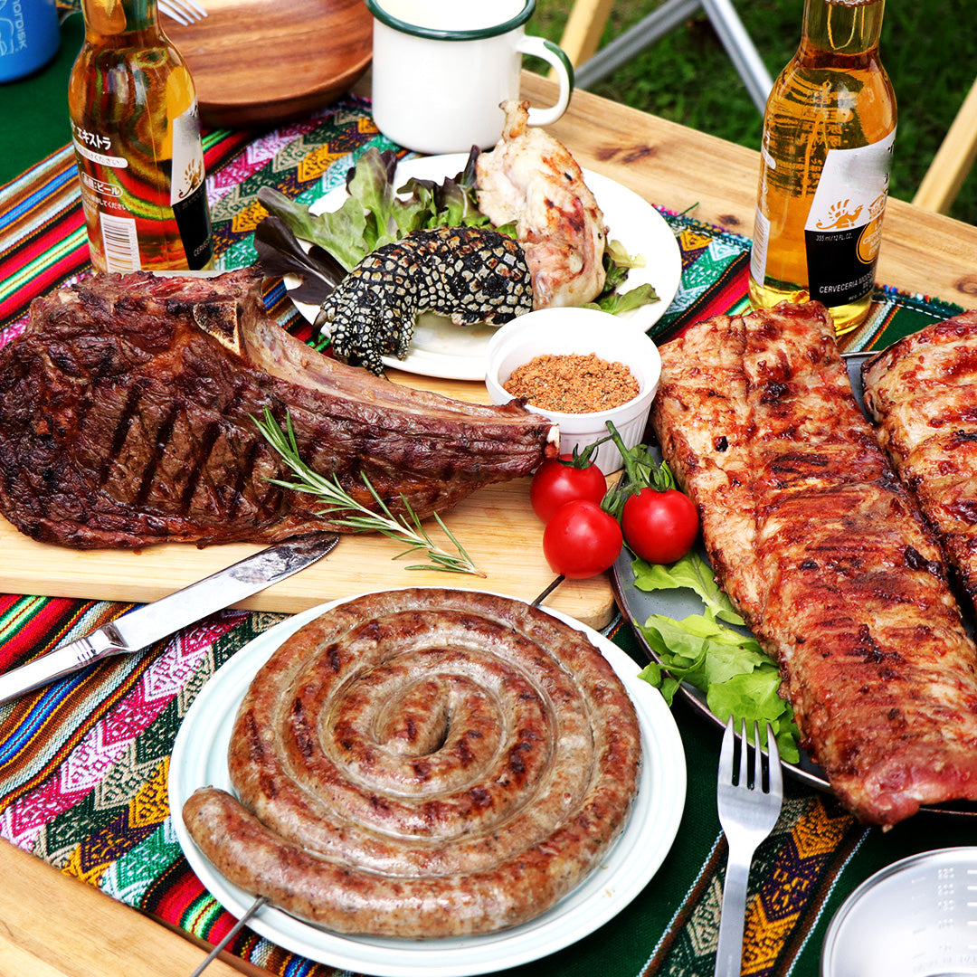 (送料無料) スーパー盛り上がる！BBQセット 7人前 2.5kg