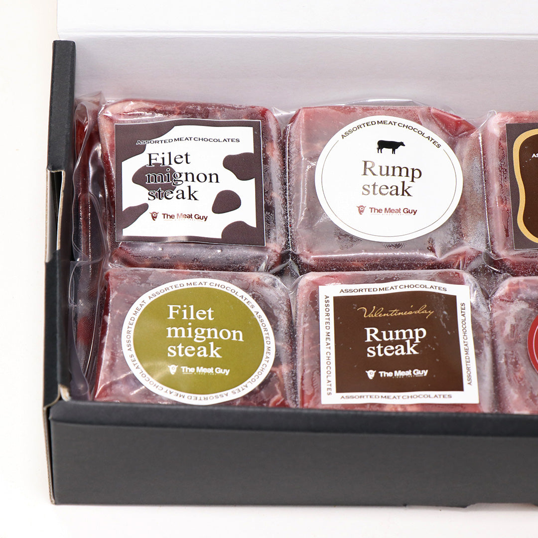 【数量限定】”肉チョコ” バレンタインBOX グラスフェッドビーフステーキ食べ比べ